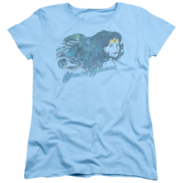 Wonder Woman Watercolor Hair - Women's T-Shirt Women's T-Shirt Wonder Woman   