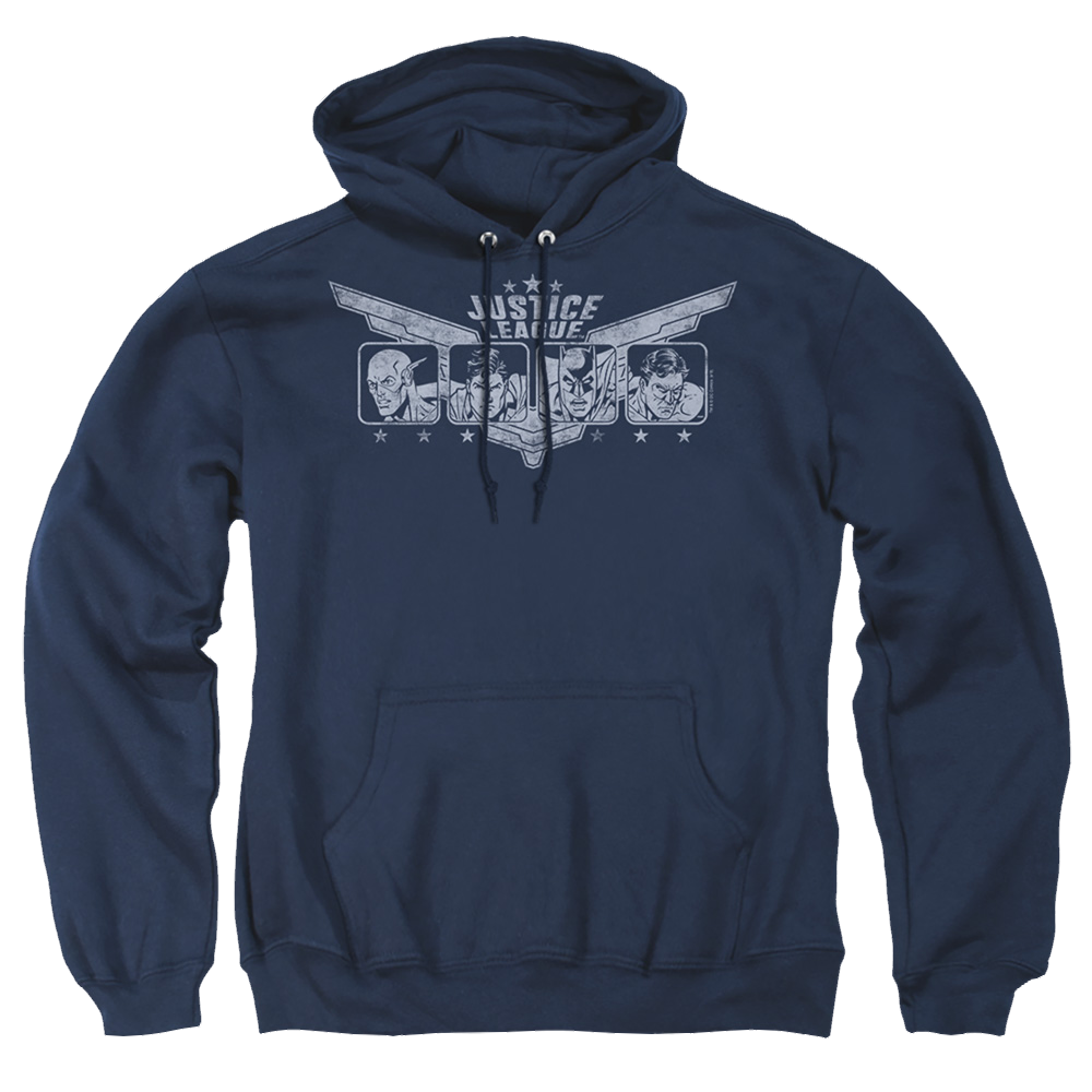 Justice League Justice Wings Pullover Hoodie Pullover Hoodie Justice League   