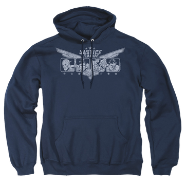 Justice League Justice Wings Pullover Hoodie Pullover Hoodie Justice League   