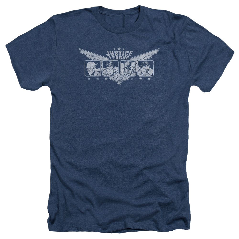 Justice League Justice Wings Men's Heather T-Shirt Men's Heather T-Shirt Justice League   