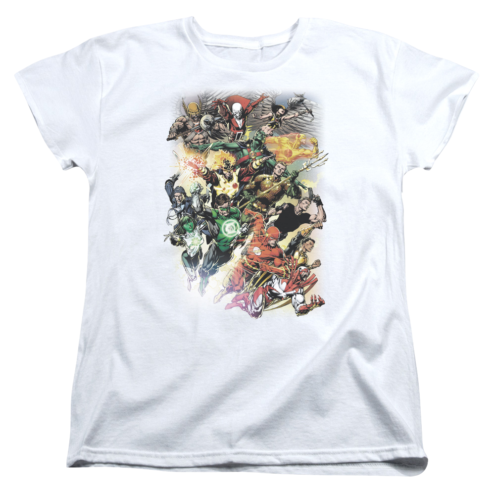 Justice League Brightest Day #0 Women's T-Shirt Women's T-Shirt Justice League   