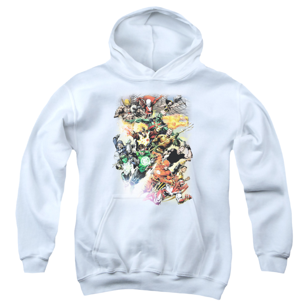 Justice League Brightest Day #0 - Youth Hoodie Youth Hoodie (Ages 8-12) Justice League   