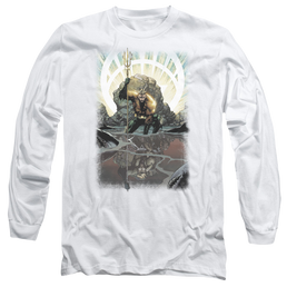 Aquaman Brightest Day Aquaman - Men's Long Sleeve T-Shirt Men's Long Sleeve T-Shirt Aquaman   