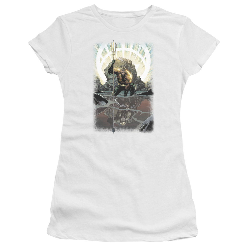 Aquaman Brightest Day Aquaman - Juniors T-Shirt Juniors T-Shirt Aquaman   