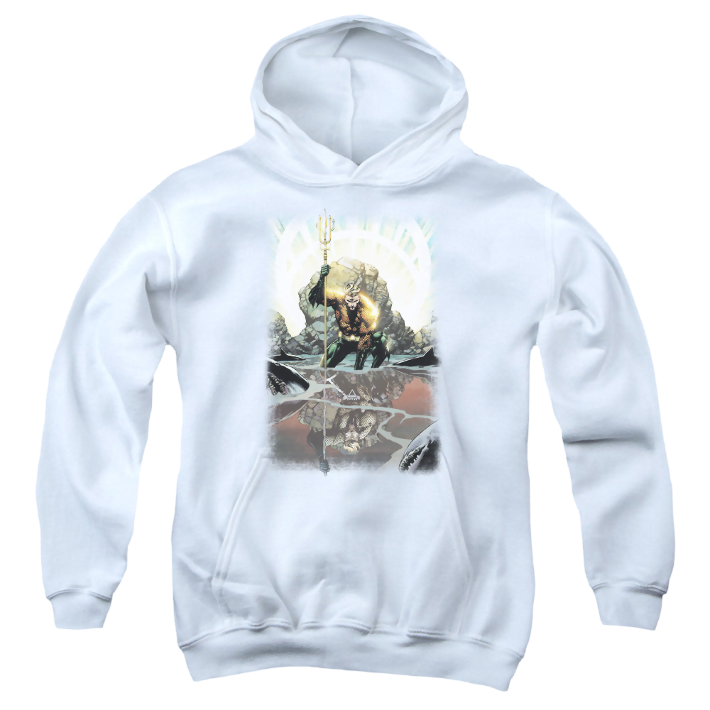 Aquaman Brightest Day Aquaman - Youth Hoodie Youth Hoodie (Ages 8-12) Aquaman   