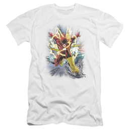 Flash, The Brightest Day Flash - Men's Premium Slim Fit T-Shirt Men's Premium Slim Fit T-Shirt The Flash   