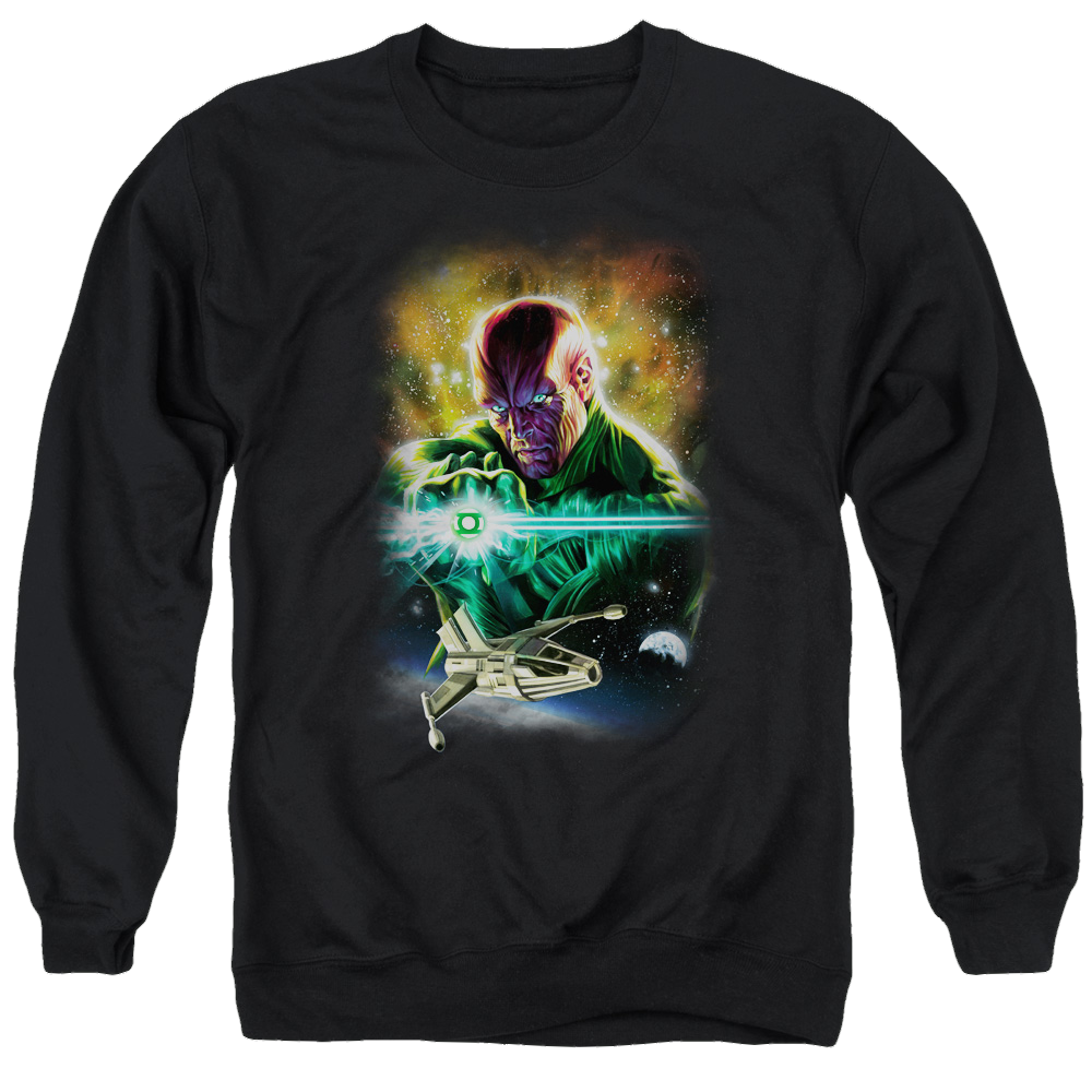 Justice League Abin Sur Men's Crewneck Sweatshirt Men's Crewneck Sweatshirt Green Lantern   