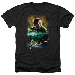 Justice League Abin Sur Men's Heather T-Shirt Men's Heather T-Shirt Green Lantern   