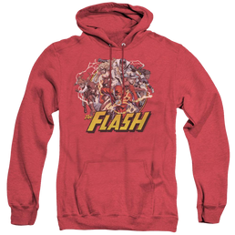 Flash, The Flash Family - Heather Pullover Hoodie Heather Pullover Hoodie The Flash   