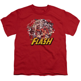 Flash, The Flash Family - Youth T-Shirt Youth T-Shirt (Ages 8-12) The Flash   