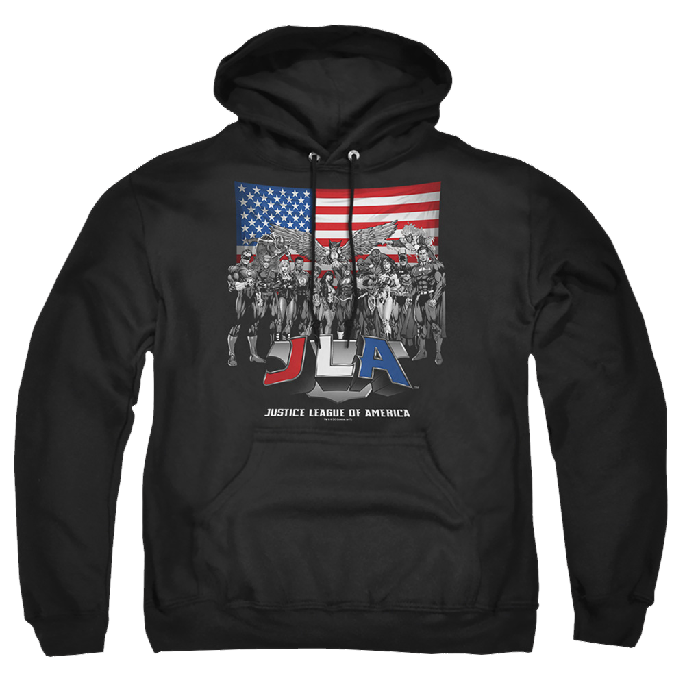Justice League All American League Pullover Hoodie Pullover Hoodie Justice League   