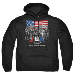Justice League All American League Pullover Hoodie Pullover Hoodie Justice League   