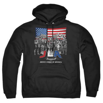 Justice League All American League Pullover Hoodie Pullover Hoodie Justice League   