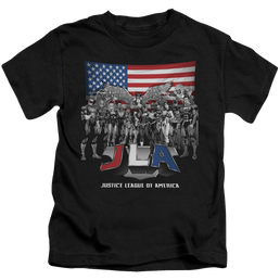 Justice League All American League - Kid's T-Shirt Kid's T-Shirt (Ages 4-7) Justice League   