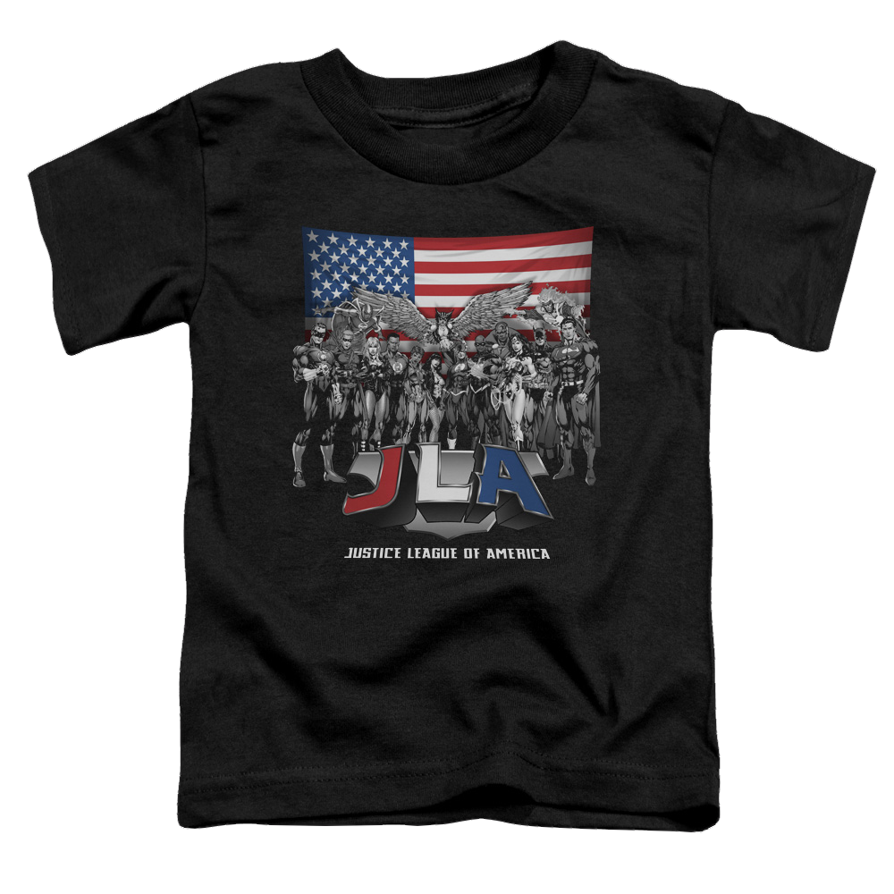 Justice League All American League - Toddler T-Shirt Toddler T-Shirt Justice League   