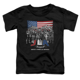 Justice League All American League - Toddler T-Shirt Toddler T-Shirt Justice League   