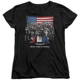 Justice League All American League Women's T-Shirt Women's T-Shirt Justice League   