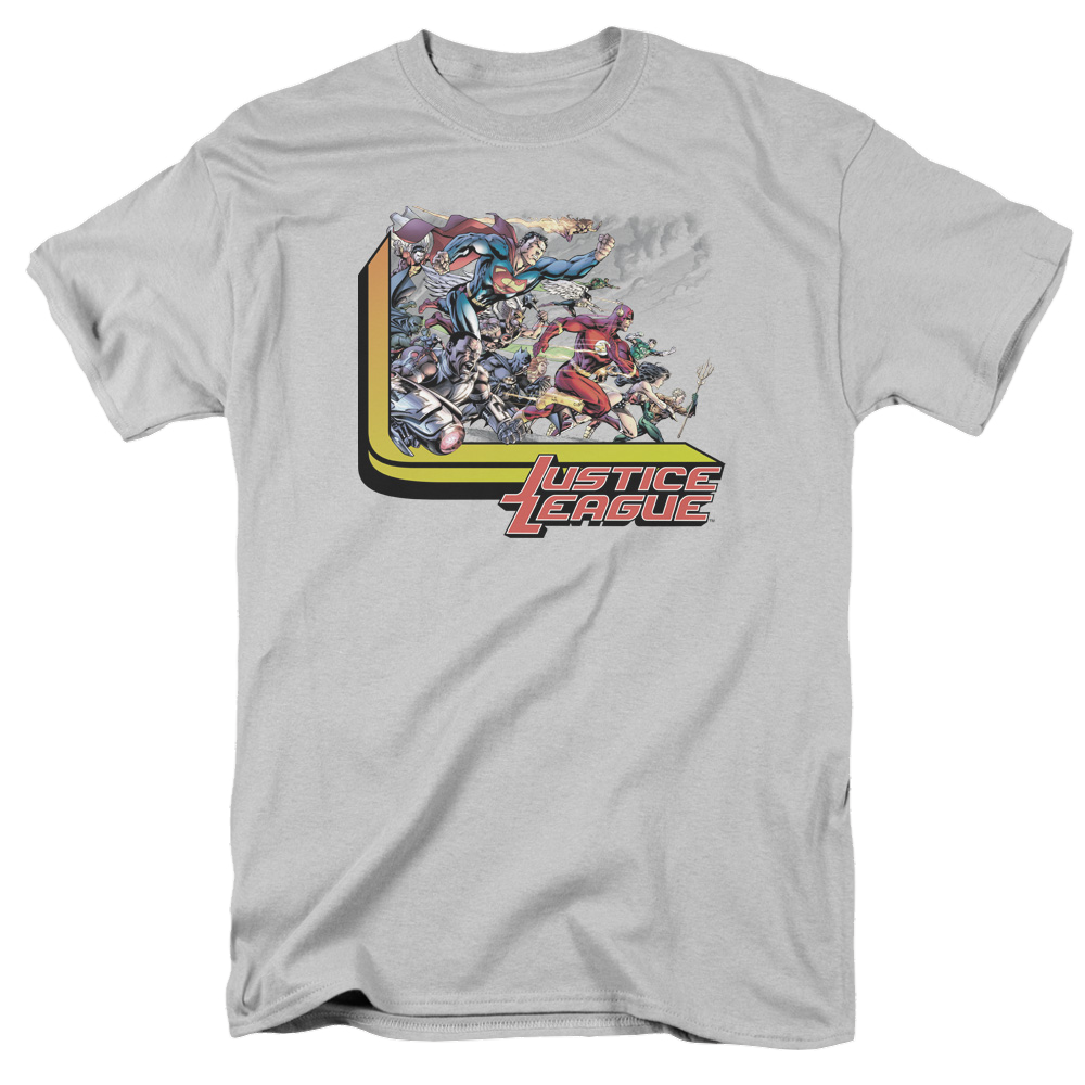 Justice League Ready To Fight - Men's Regular Fit T-Shirt Men's Regular Fit T-Shirt Justice League   