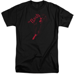Flash, The Flash Darkness - Men's Tall Fit T-Shirt Men's Tall Fit T-Shirt The Flash   