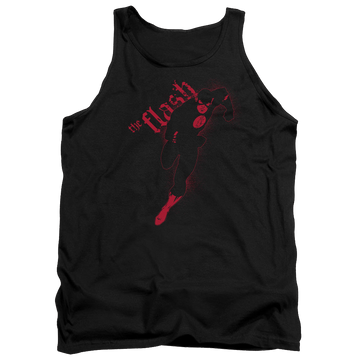 Black men's tank with Flash Darkness graphic