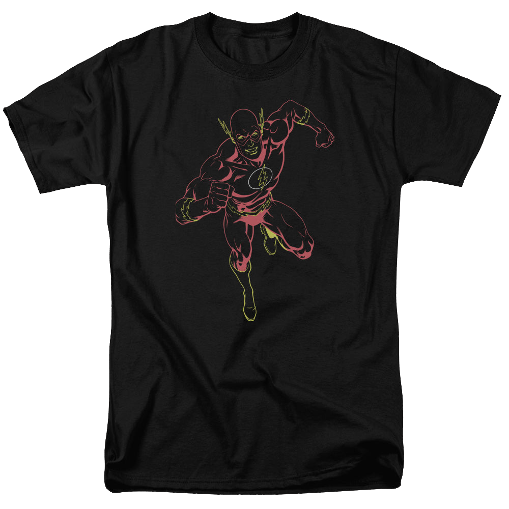 Flash, The Neon Flash - Men's Regular Fit T-Shirt Men's Regular Fit T-Shirt The Flash   