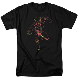 Flash, The Neon Flash - Men's Regular Fit T-Shirt Men's Regular Fit T-Shirt The Flash   