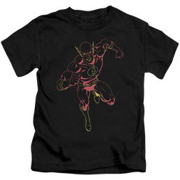 Flash, The Neon Flash - Kid's T-Shirt Kid's T-Shirt (Ages 4-7) The Flash   