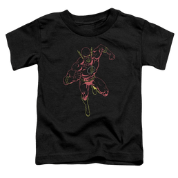 Flash, The Neon Flash - Toddler T-Shirt Toddler T-Shirt The Flash   