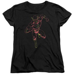 Flash, The Neon Flash - Women's T-Shirt Women's T-Shirt The Flash   