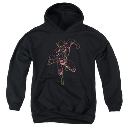 Flash, The Neon Flash - Youth Hoodie Youth Hoodie (Ages 8-12) The Flash   
