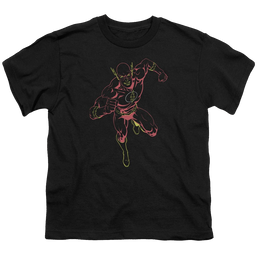 Flash, The Neon Flash - Youth T-Shirt Youth T-Shirt (Ages 8-12) The Flash   