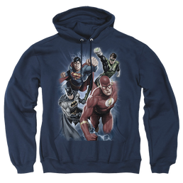 Justice League Storm Chasers Pullover Hoodie Pullover Hoodie Justice League   