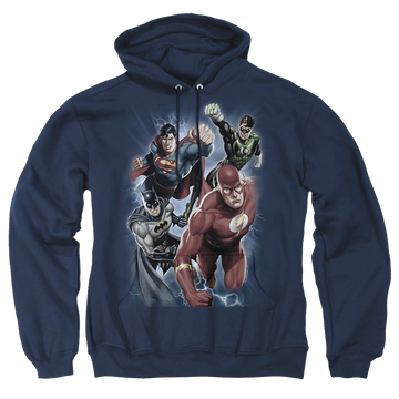 Justice League Storm Chasers Pullover Hoodie Pullover Hoodie Justice League   