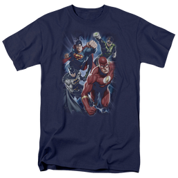 Justice League Storm Chasers Men's Regular Fit T-Shirt Men's Regular Fit T-Shirt Justice League   