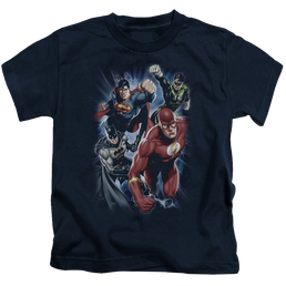 Justice League Storm Chasers - Kid's T-Shirt Kid's T-Shirt (Ages 4-7) Justice League   