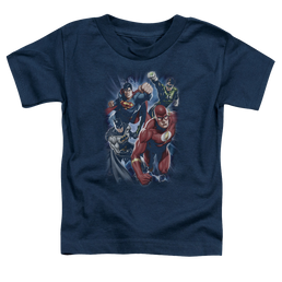 Justice League Storm Chasers - Toddler T-Shirt Toddler T-Shirt Justice League   