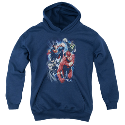 Justice League Storm Chasers - Youth Hoodie Youth Hoodie (Ages 8-12) Justice League   
