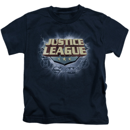 Justice League Storm Logo - Kid's T-Shirt Kid's T-Shirt (Ages 4-7) Justice League   