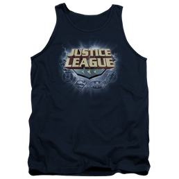 Justice League Storm Logo Men's Tank Men's Tank Justice League   