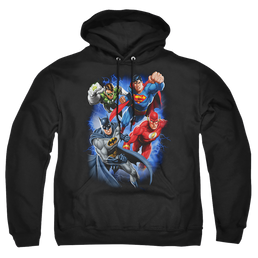 Justice League Storm Makers Pullover Hoodie Pullover Hoodie Justice League   