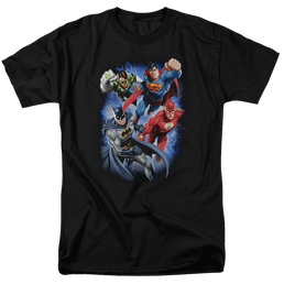 Justice League Storm Makers Men's Regular Fit T-Shirt Men's Regular Fit T-Shirt Justice League   