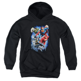 Justice League Storm Makers - Youth Hoodie Youth Hoodie (Ages 8-12) Justice League   