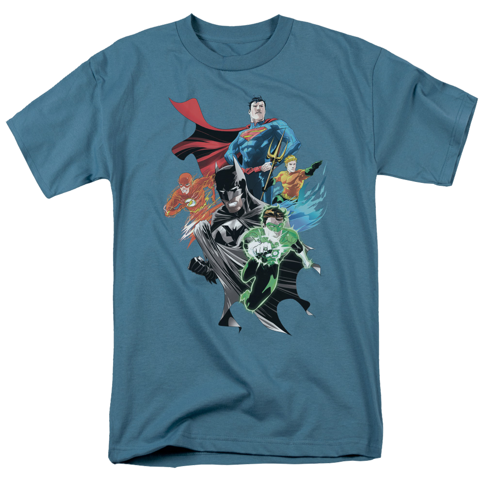 Justice League Group Shot Men's Regular Fit T-Shirt Men's Regular Fit T-Shirt Justice League   