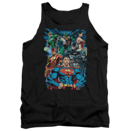 Justice League Justice Is Served Men's Tank Men's Tank Justice League   