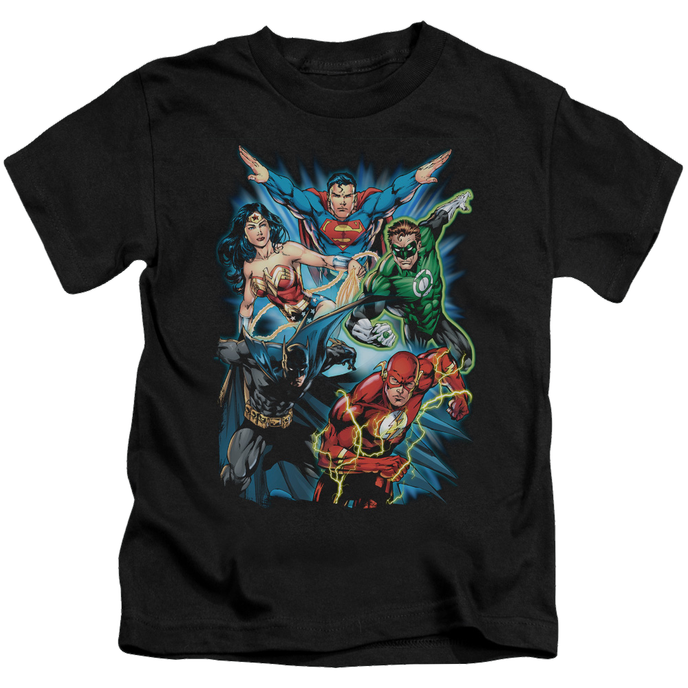 Justice League Jl Assemble - Kid's T-Shirt Kid's T-Shirt (Ages 4-7) Justice League   