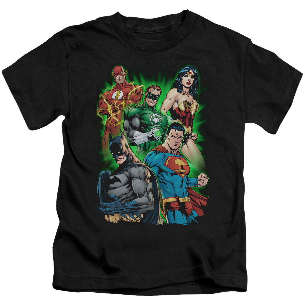 Justice League Will Power - Kid's T-Shirt Kid's T-Shirt (Ages 4-7) Justice League   