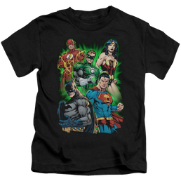Justice League Will Power - Kid's T-Shirt Kid's T-Shirt (Ages 4-7) Justice League   