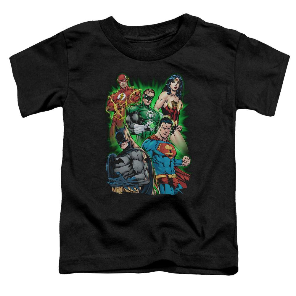 Justice League Will Power - Toddler T-Shirt Toddler T-Shirt Justice League   
