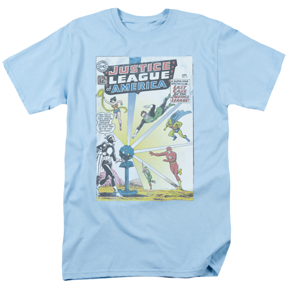 Justice League Vintage Cover 12 - Men's Regular Fit T-Shirt Men's Regular Fit T-Shirt Justice League   