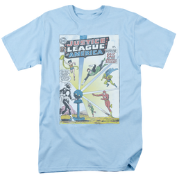 Justice League Vintage Cover 12 - Men's Regular Fit T-Shirt Men's Regular Fit T-Shirt Justice League   